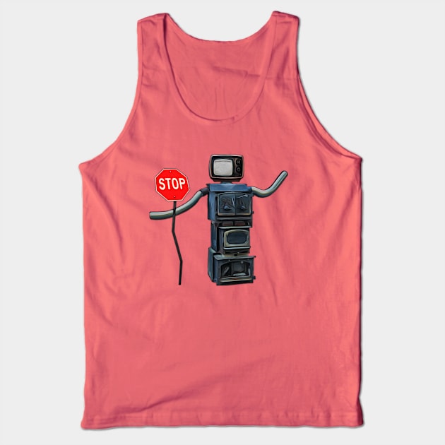 Media Machine Tank Top by WSTAIRS